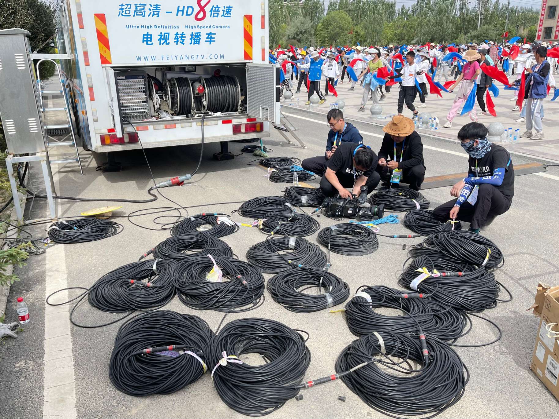 2022第二十一届环青海湖国际公路自行车赛现场图片 4