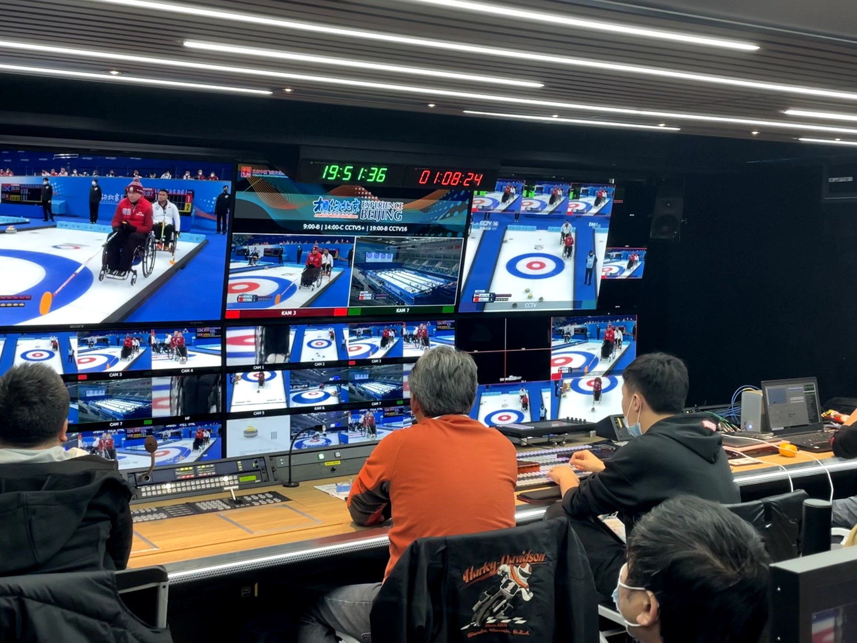 2021世界轮椅冰壶锦标赛现场图片 3