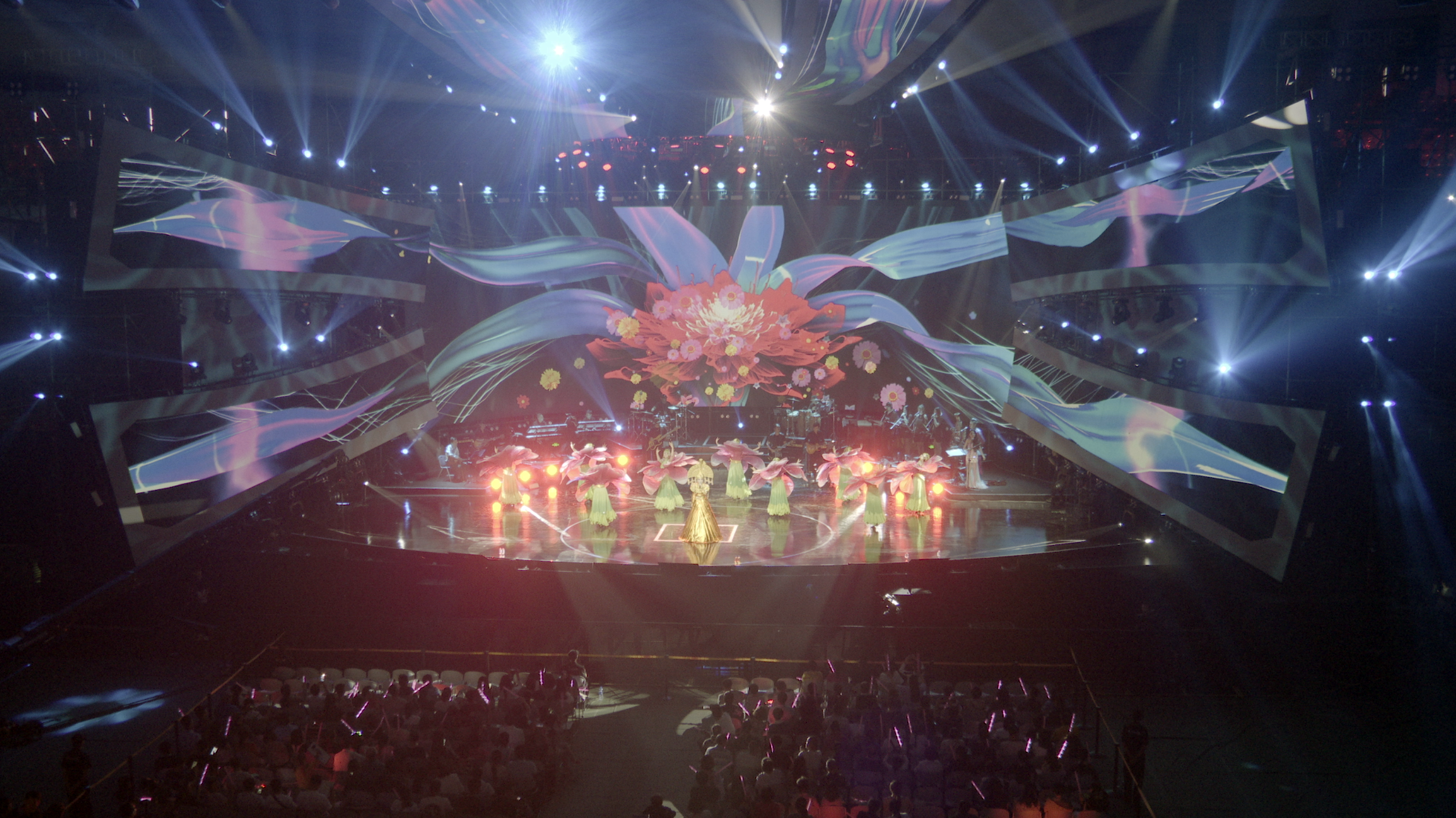 乌兰图雅《花开四季》北京工体演唱会现场图片 15